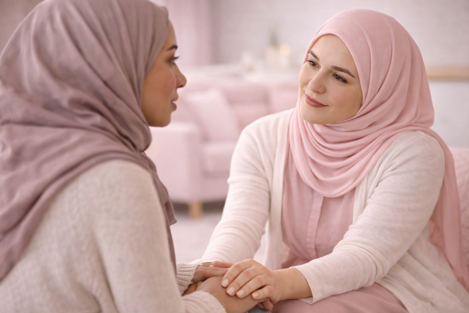 Sisters learning together